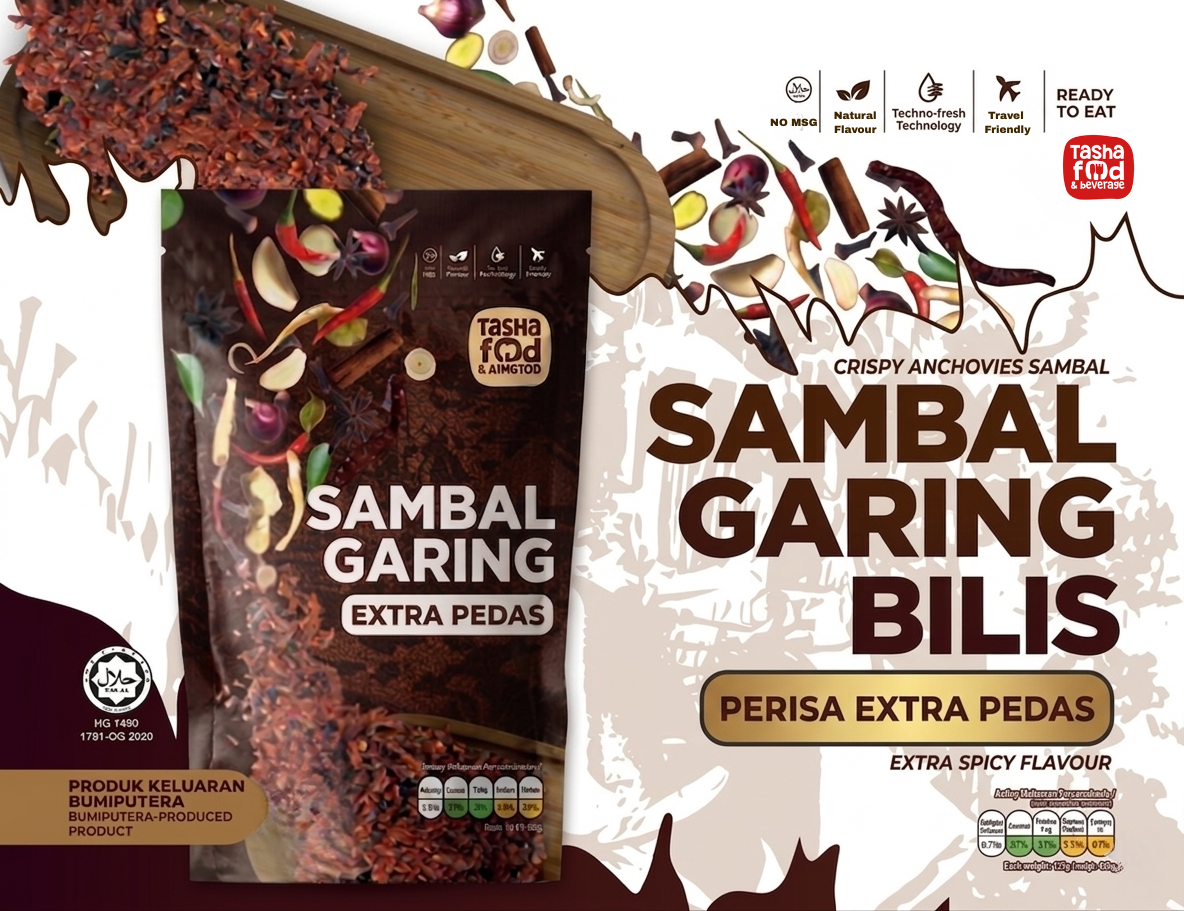 SAMBAL GARING BILIS EXTRA PEDAS (100g) | AgroBazaar
