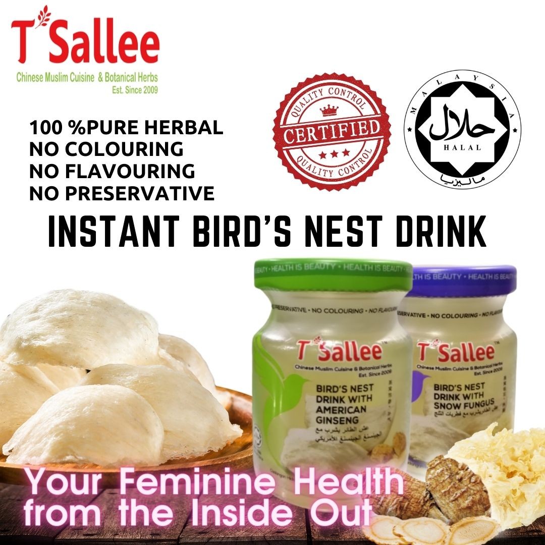 Air Sarang Burung Walit / Bird Nest Drink / collagen Bird nest